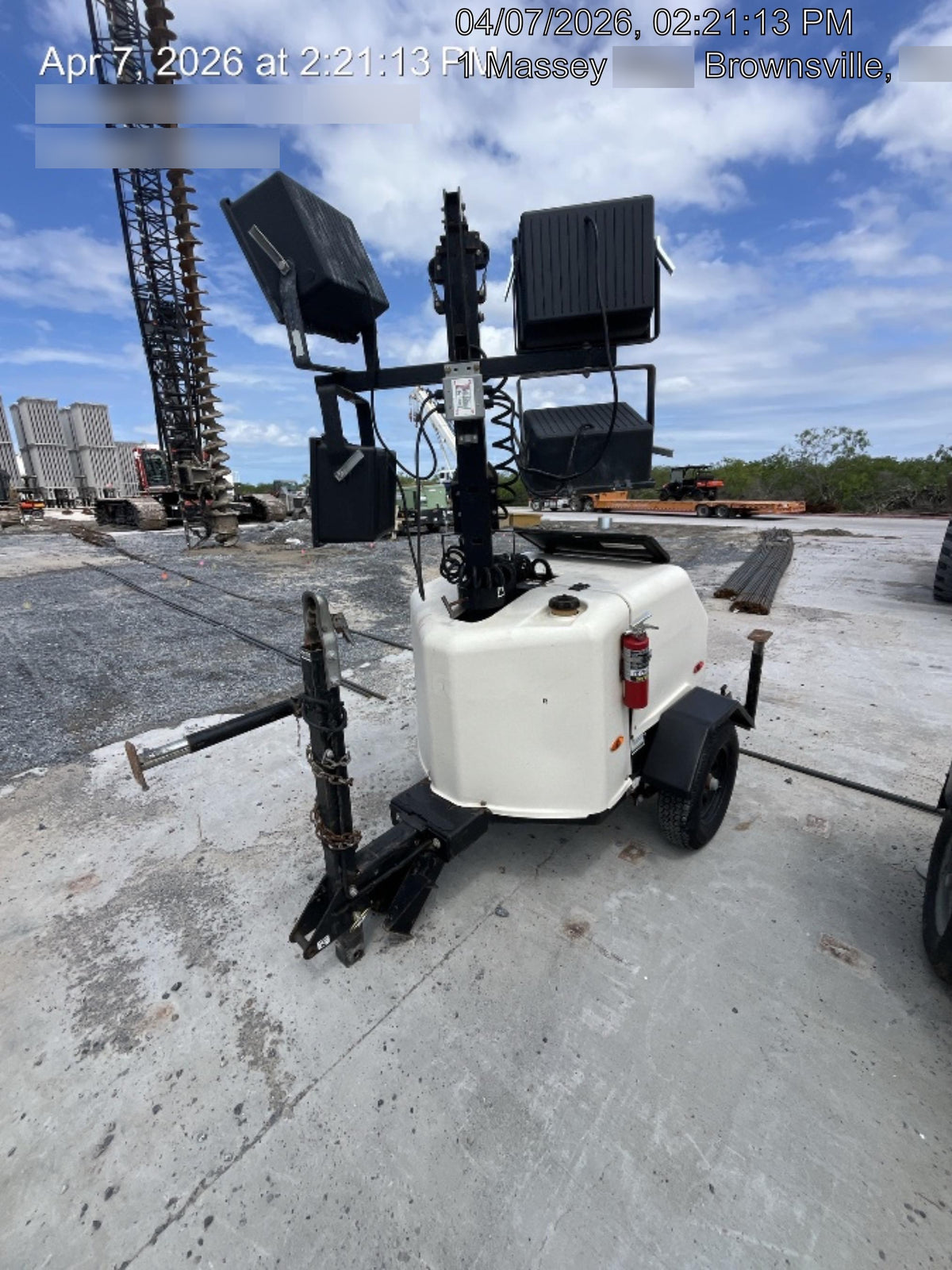2020 Genie RL4 6kW Light Plant - Metal Halide