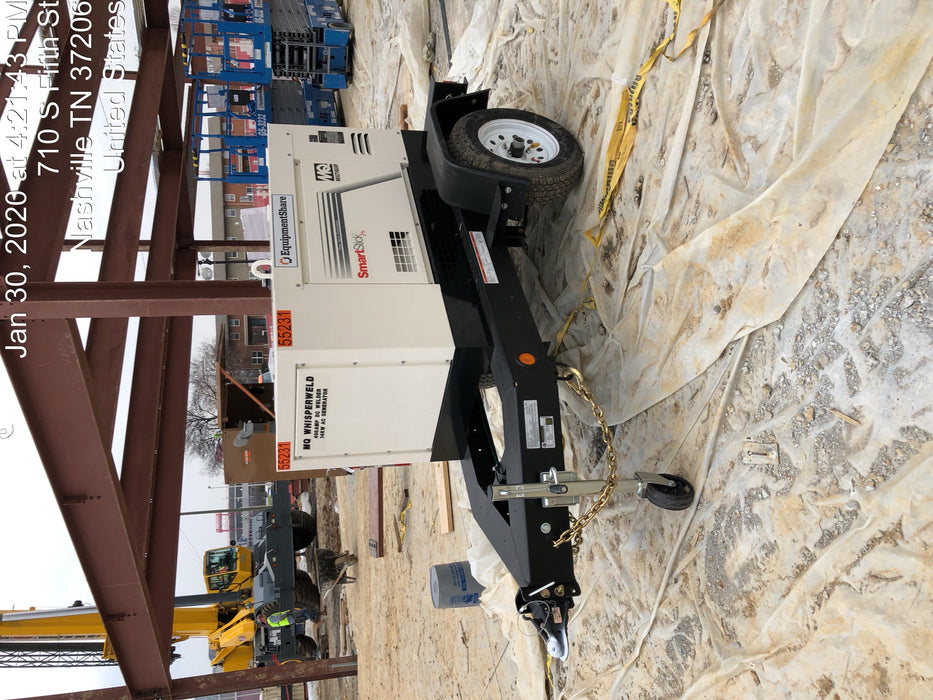 2019 Multiquip DLW400ESA4 Dual Pack, Trailer Mounted