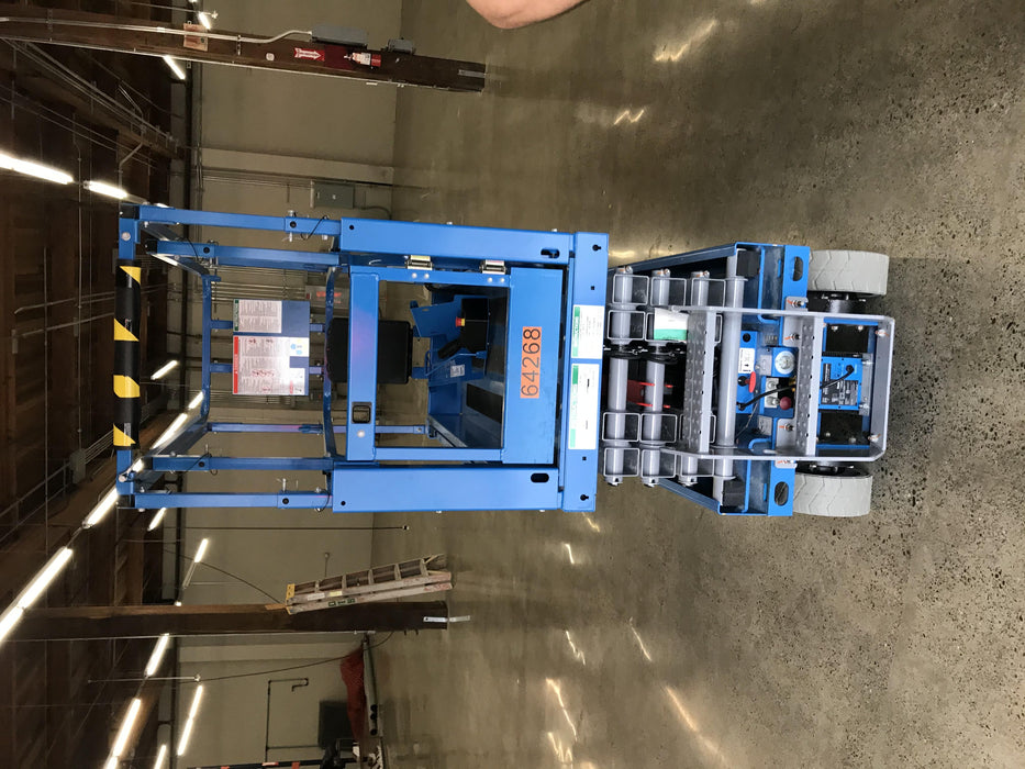 2020 Genie GS-1930 Solid Non Marking Tires, Beacon, Folding rails with half height swing gate, 800W Inverter