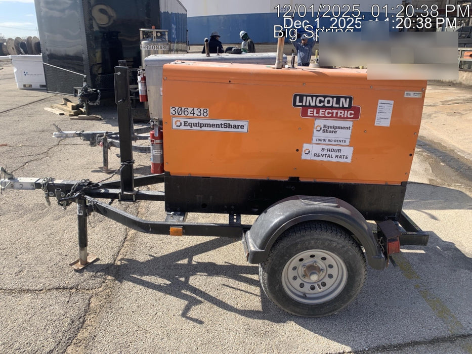 2023 Lincoln Electric LE400 Kubota V1505, Trlr, Cable Rack, Light Kit, ES Decals, T3