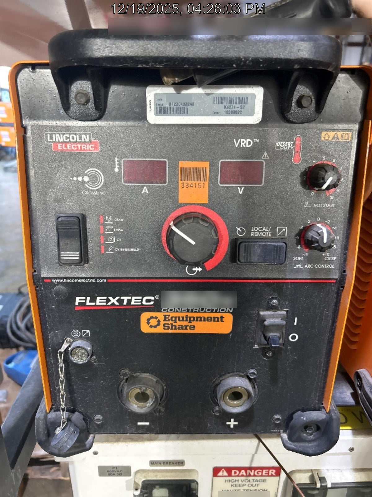 2023 LINCOLN ELECTRIC FLEXTEC 350X