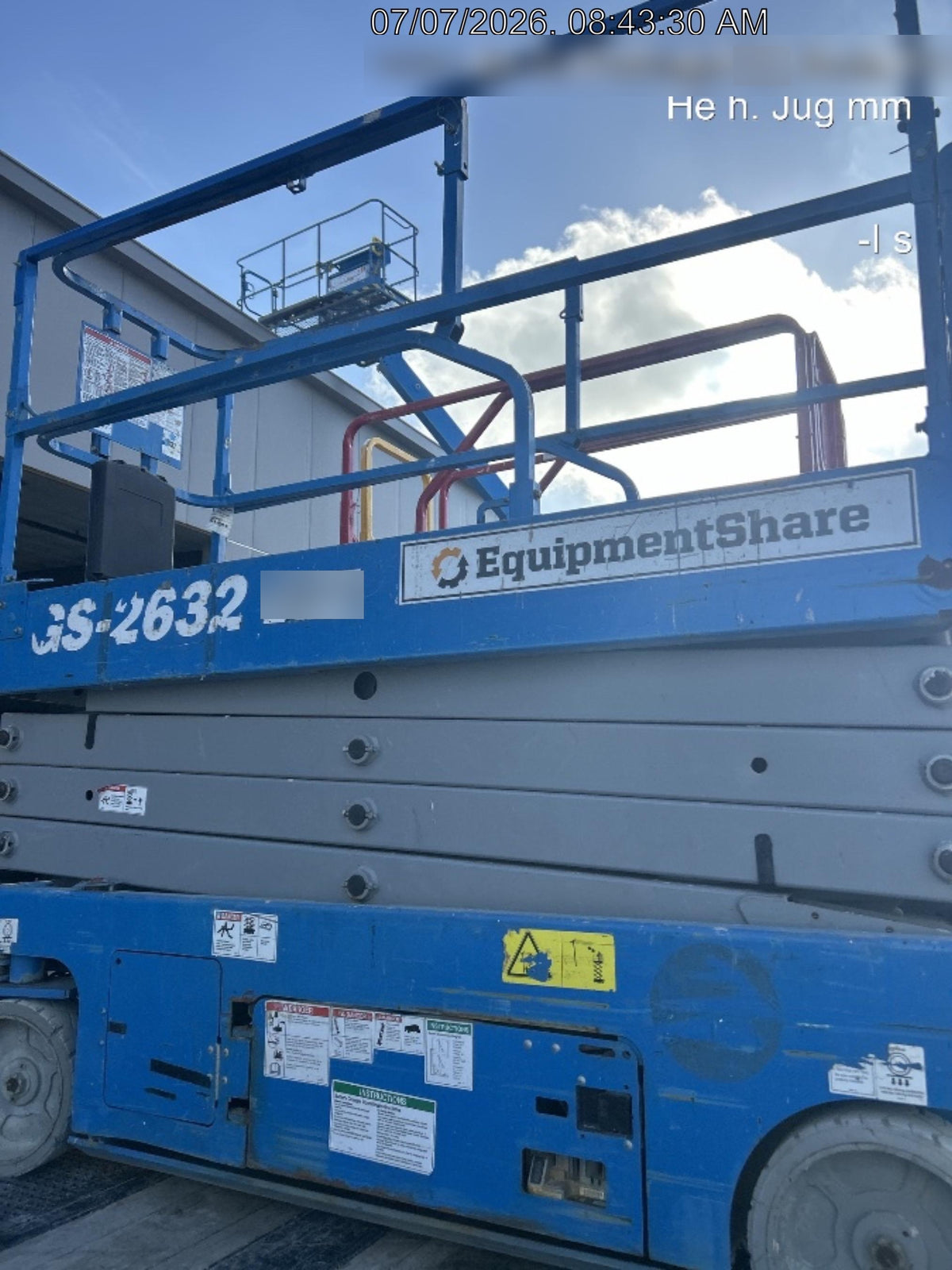 2018 Genie GS-2632 GENIE GS-2632 w/Fixed Rail, Chain Entry