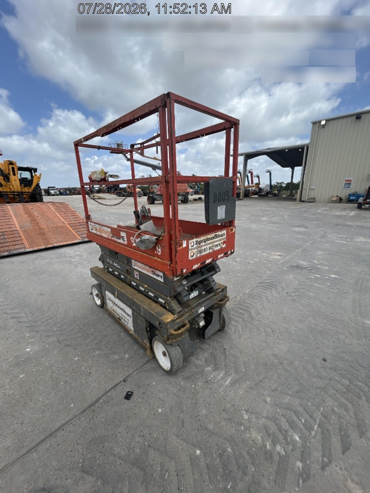 2018 Skyjack SJIII-3219 Skyjack SJIII3219 Scissor Lift w/Trojan Batteries