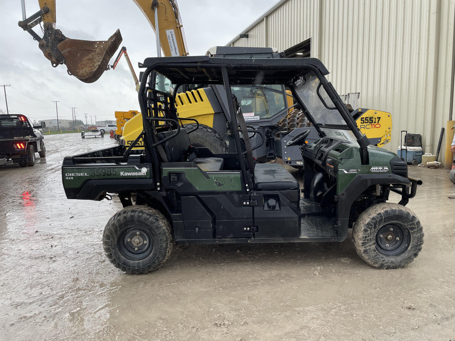 2019 Kawasaki Mule PRO-DXT Movement Alarm, Beacon, Hard Top, ES Track Hardware