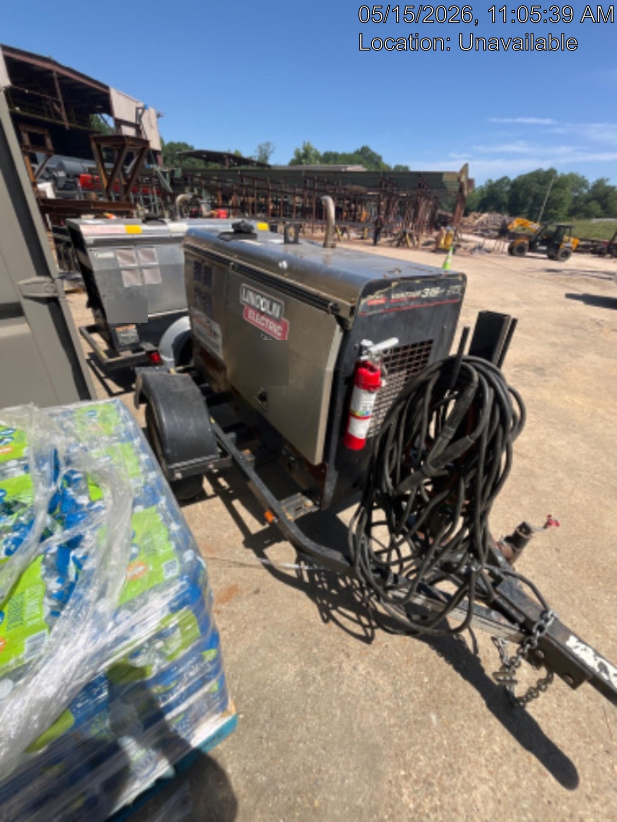 2018 Lincoln Electric Vantage 322 Lincoln Vantage 322 Welder Ready Pak 3 - Vantage 322, Trailer, Fender and light kit, Cable rack