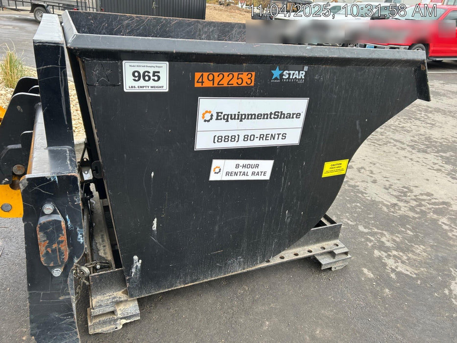 2025 STAR INDUSTRIES M-1820 - Self-Dump Hopper