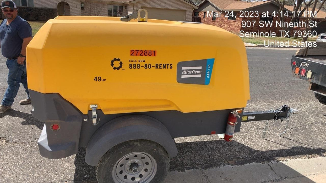 2022 ATLAS COPCO XAS188 CWK