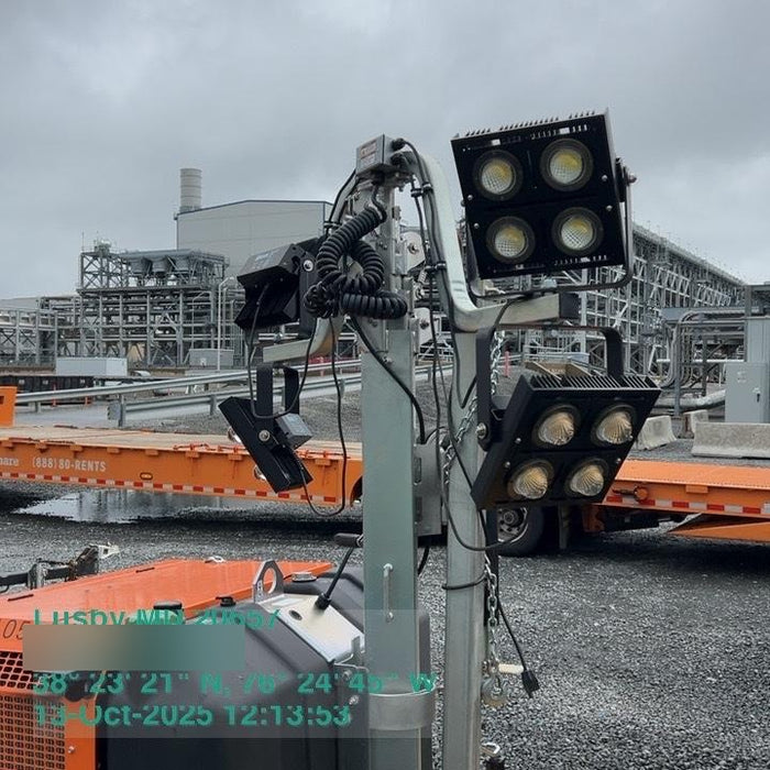 2024 Wanco WLTT-4MM4K Diesel, Deep Sea Controller, Shore Power Plug, Auto Start, (4) 350W LED Floodlights, 4kW Generator, 60 Gal Fuel Tank, 2" Ball, T3