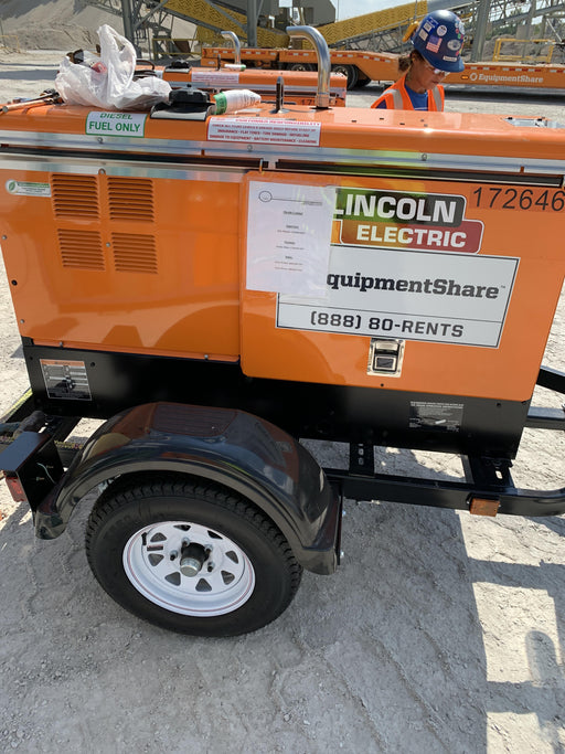 2021 Lincoln Electric Vantage 322 Vantage 322 Ready Pak 3 w/ Decals, ORANGE (includes trailer, cable rack, fender light kit) NO Telematics