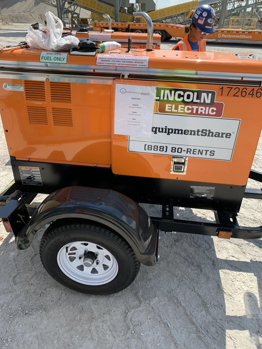2021 Lincoln Electric Vantage 322 Vantage 322 Ready Pak 3 w/ Decals, ORANGE (includes trailer, cable rack, fender light kit) NO Telematics