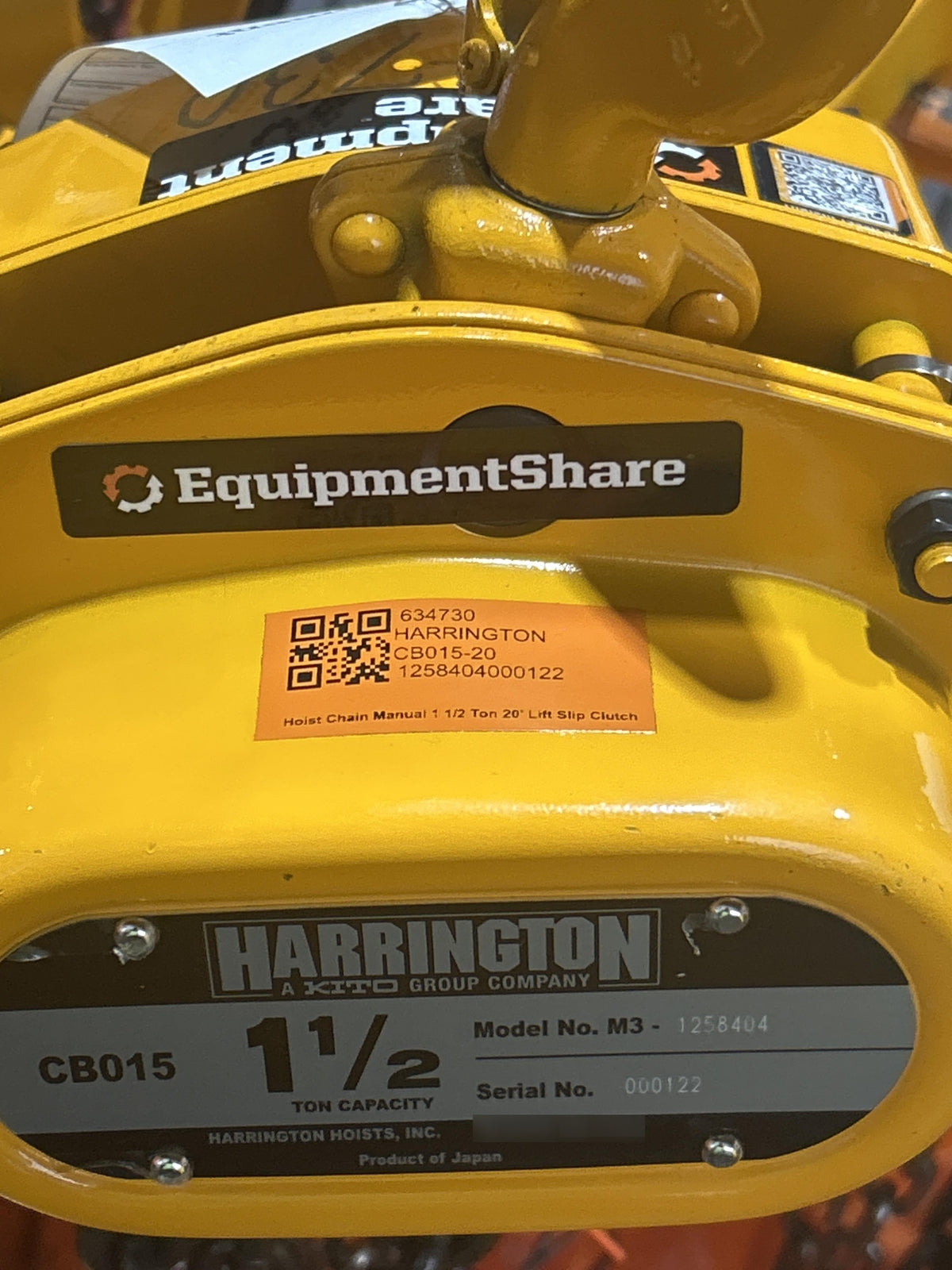 2026 HARRINGTON CB015-20