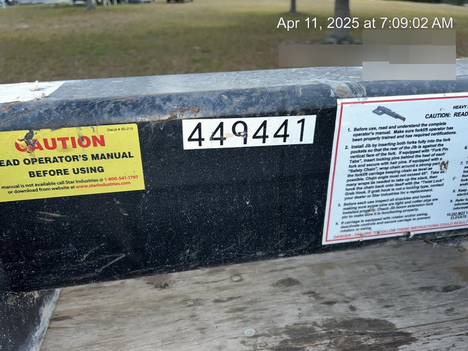 2024 STAR INDUSTRIES M1360B - Star JIB Boom