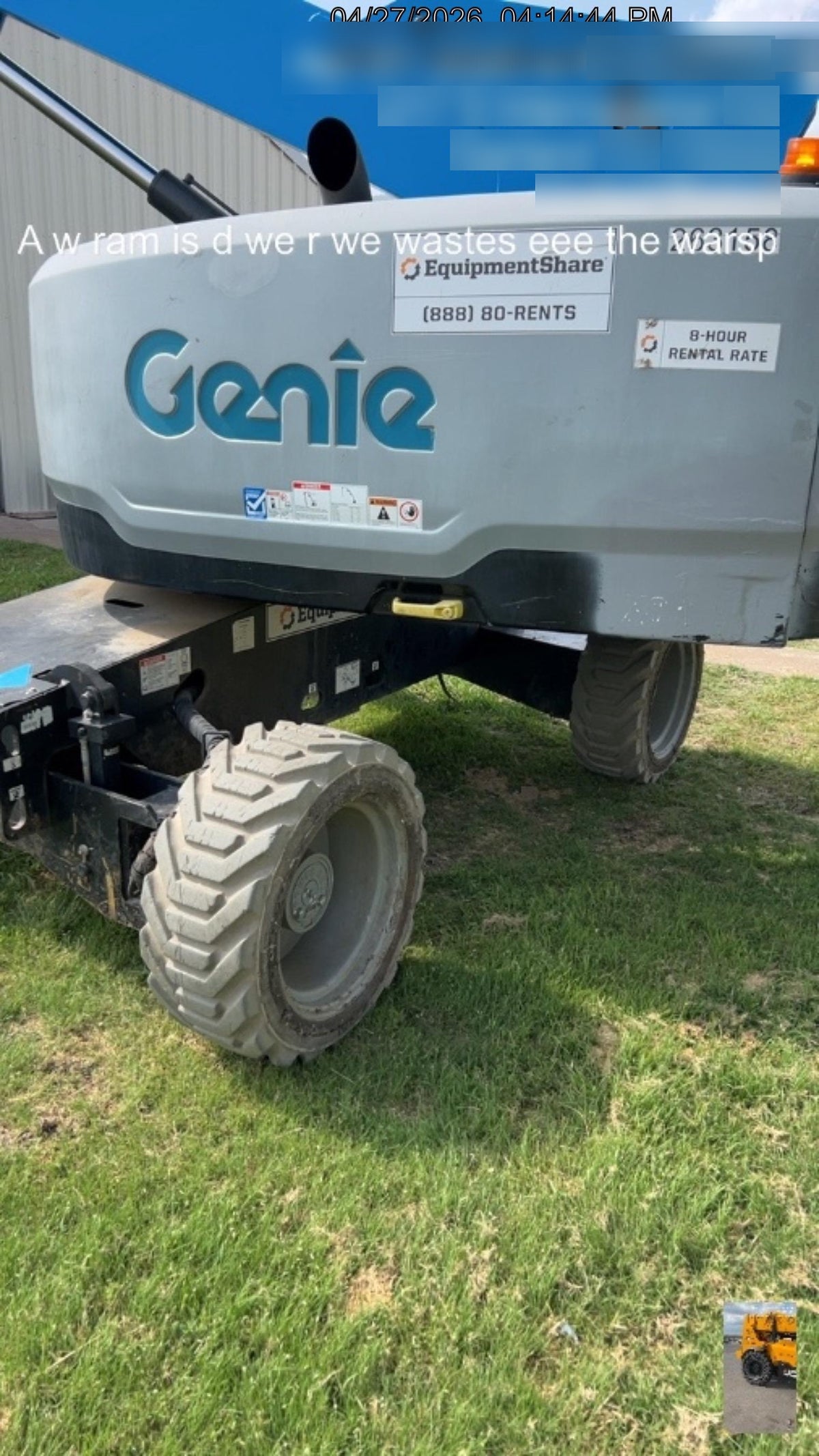2022 GENIE S-45 XC