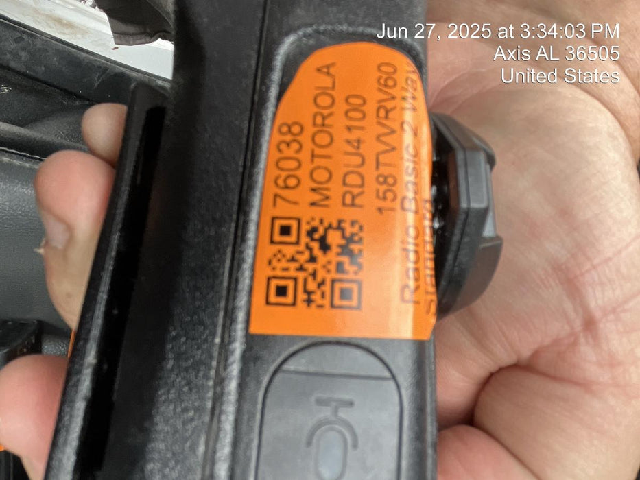 2020 MOTOROLA RDU4100