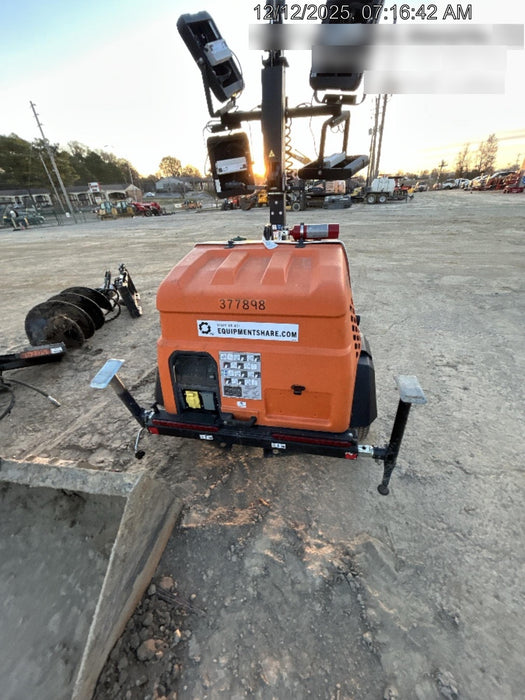 2023 Generac MLT2 Diesel, Flex Switch 120V Input, Powerzone Controller, 
(4) 320W LED Lights, 4kW Generator, 39.9 Gal Fuel Tank, 2" Ball, T3