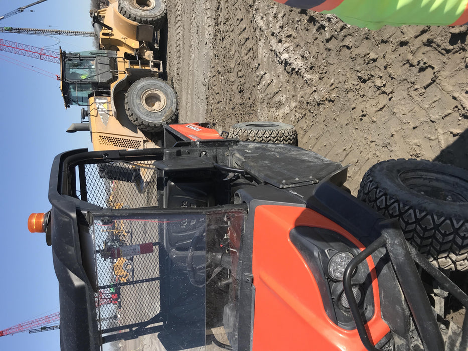 2019 Kubota RTV-XG850WL-H 4wd Utility Cart, Gas, 2 Seat, LED Strobe, Windshield Tempered Glass, Plastic Canopy, Wire Harness Kit, Backup Alarm