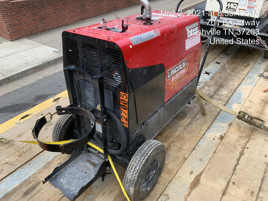 2021 Lincoln Electric Ranger 305 LPG K3430-1, Ranger 305 LPG, Undercarriage, Tank Holder & Strap, 10kw AC Gen, 25hp Kohler LPG Eng