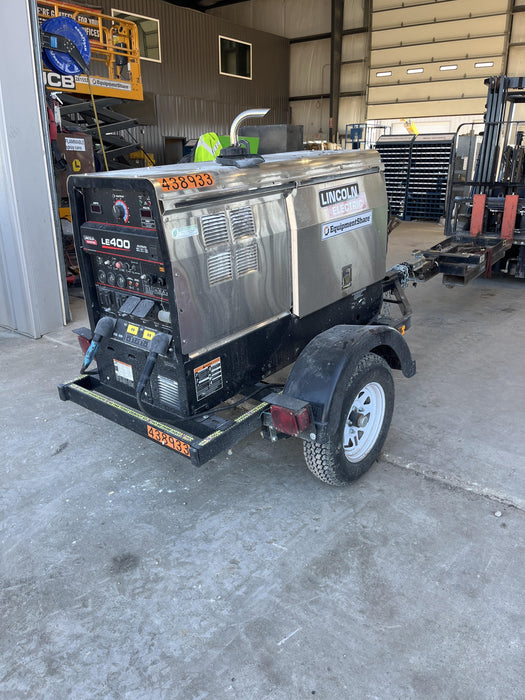 2024 Lincoln Electric LE400 Kubota V1505, Trlr, Cable Rack, Light Kit, ES Decals, T3