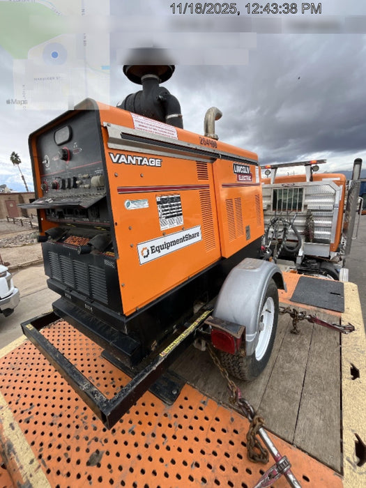 2022 Lincoln Electric Vantage 549X Crosslink Technology, Trailer Mounted, ES Decals, T3