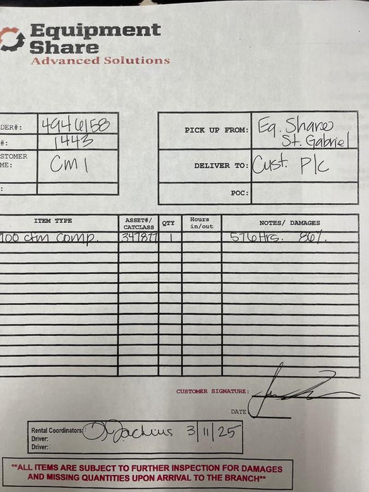 2023 ATLAS COPCO XAS 850