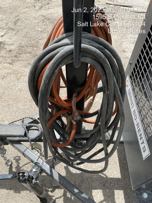 2022 Lincoln Electric LE400 Kubota V1505, Trlr, Cable Rack, Light Kit, ES Decals, T3