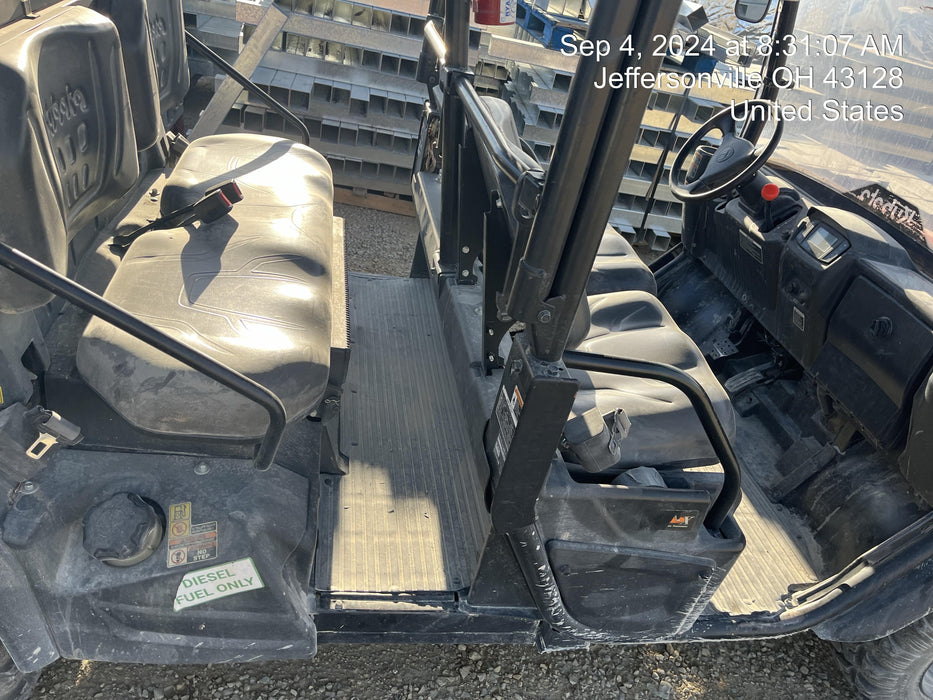 2022 Kubota RTV-X1140W-H Plastic Canopy, Windshield Acrylic Clear, LED Strobe Light, Wire Harness Kit, Back up Alarm