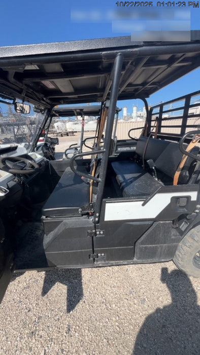 2022 Kawasaki Mule PRO-DXT Standard Options, Backup Alarm, Beacon, Plastic Hard Top, Poly Windshield, Horn Kit