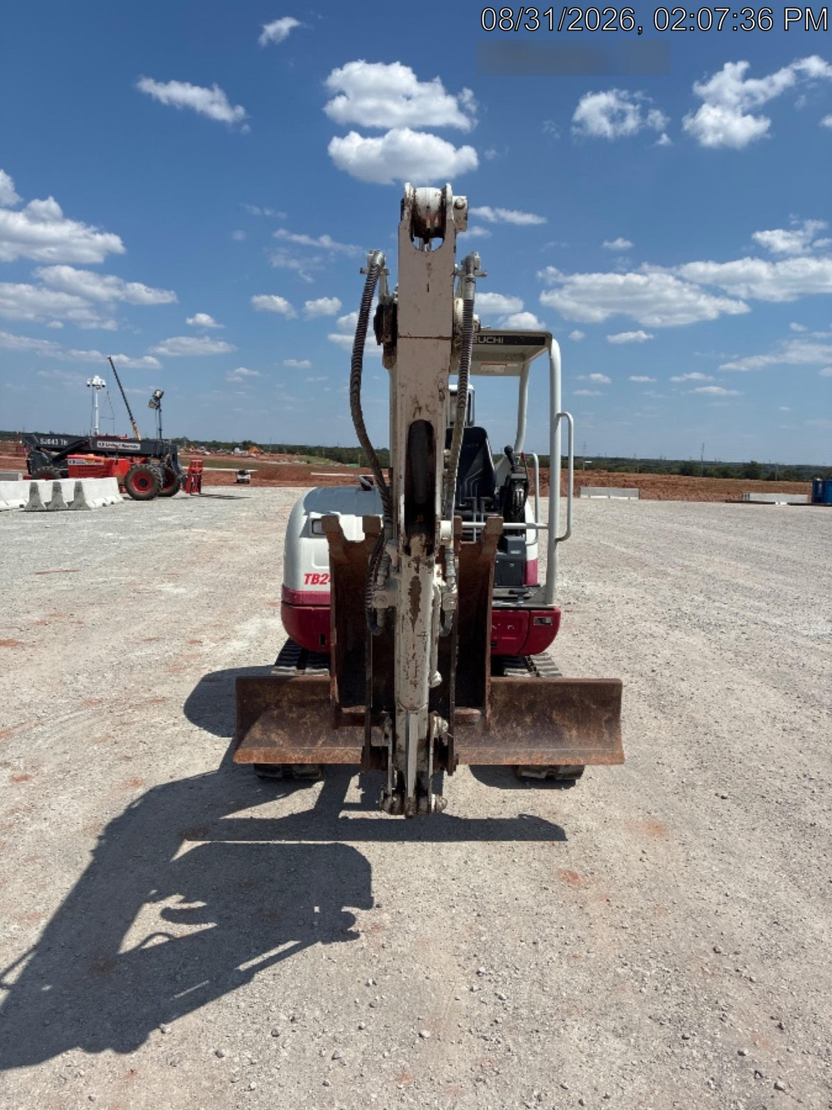 2019 Takeuchi TB240 Takeuchi TB240 Canopy w/Rubber Tracks, Auxiliary Hydraulics, Manual QC, Hydraulic Thumb, 12/18/24" Buckets