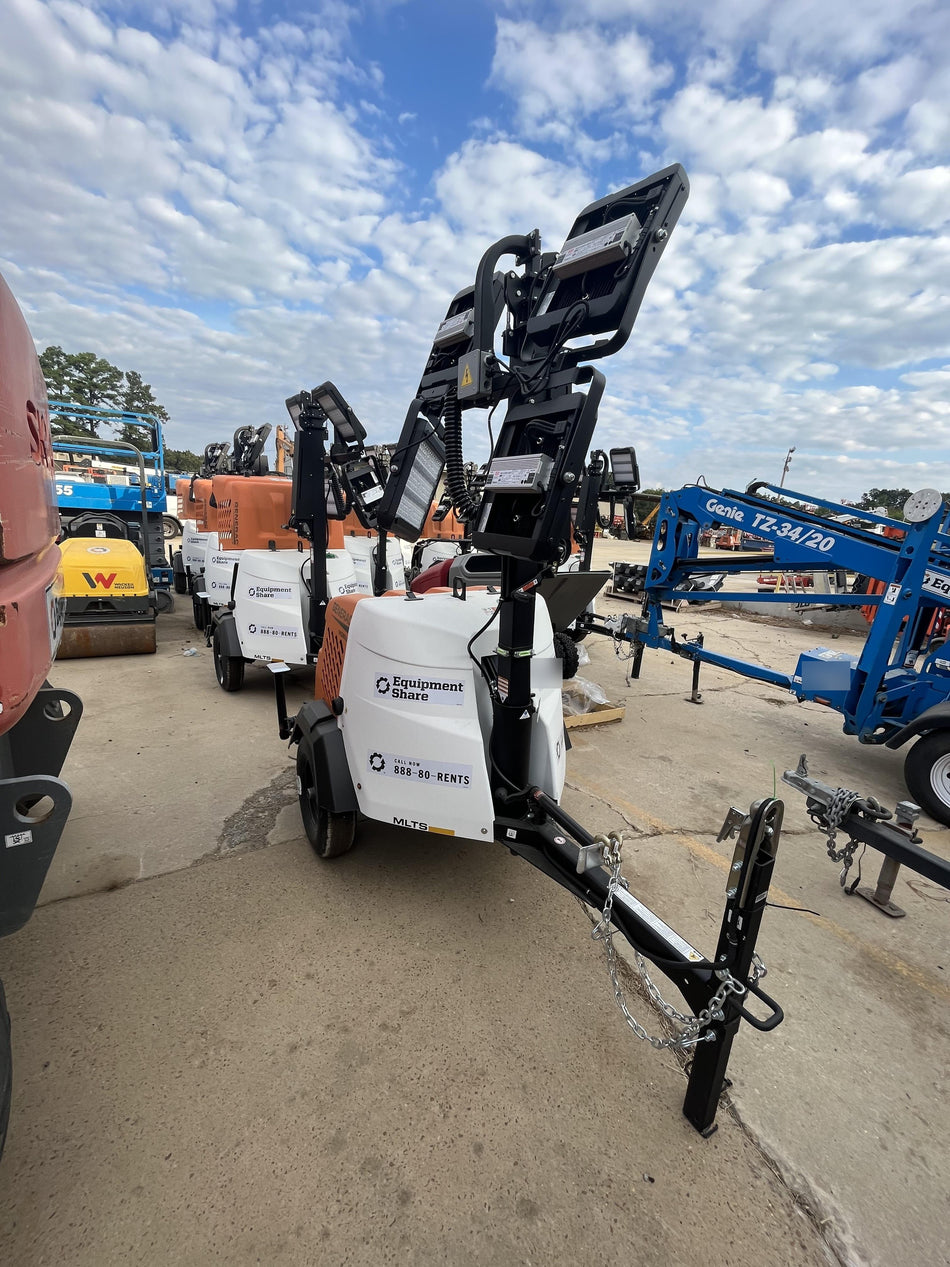 2023 Generac MLT2 Diesel, Flex Switch 120V Input, Powerzone Controller, (4) 320W LED Lights, 4kW Generator, 39.9 Gal Fuel Tank, 2" Ball, T3