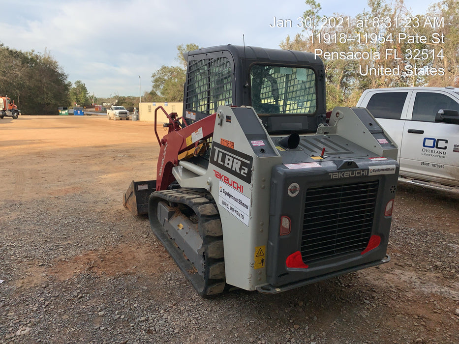2020 Takeuchi TL8R2-CR Cab/Heat/Air, Hydraulic QC
