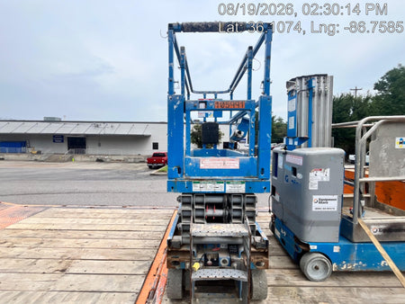 2020 Genie GS-1930 Solid Non Marking Tires, Beacon, Folding rails with half height swing gate
