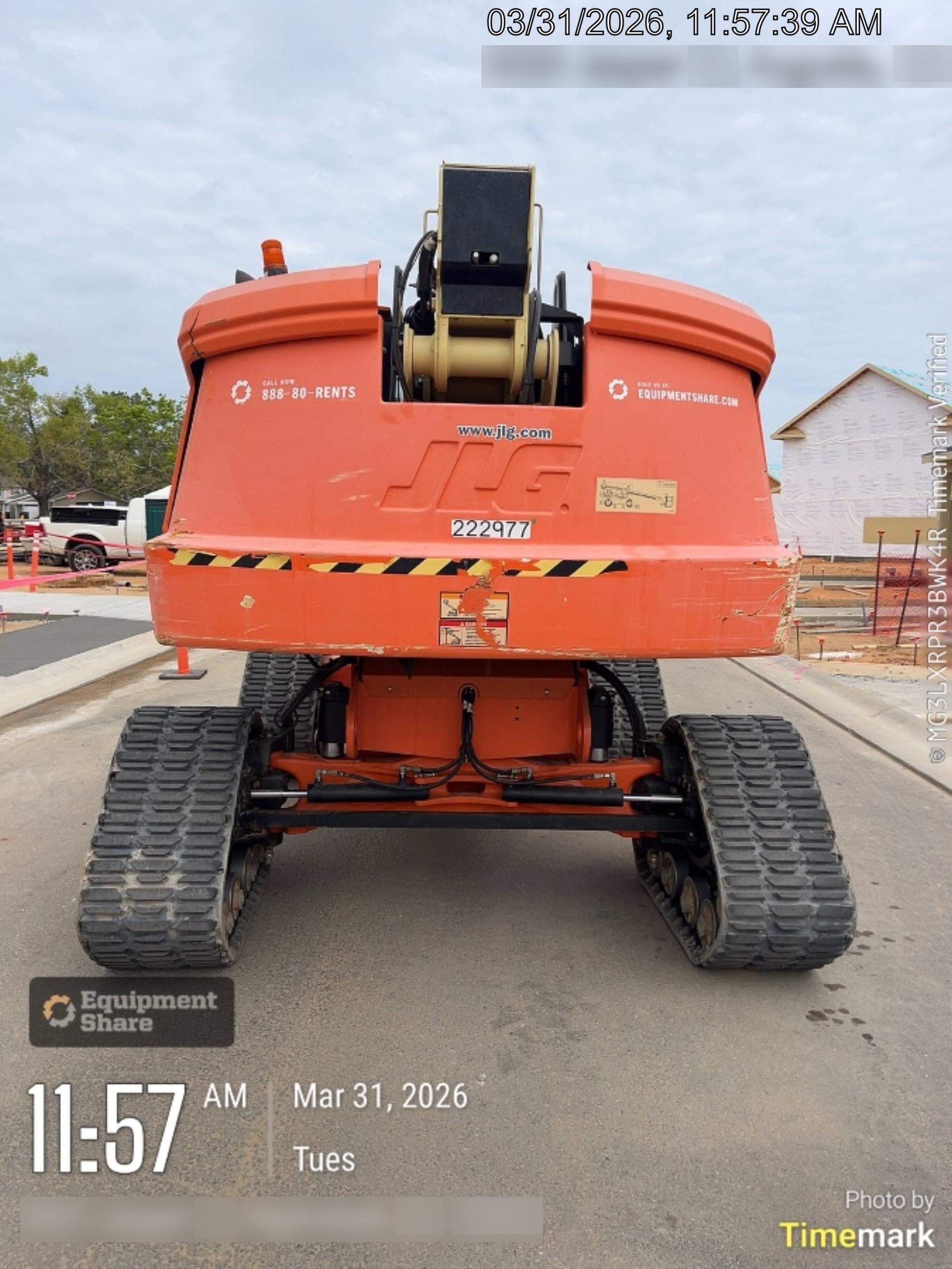 2022 JLG 660SJ Quad Track