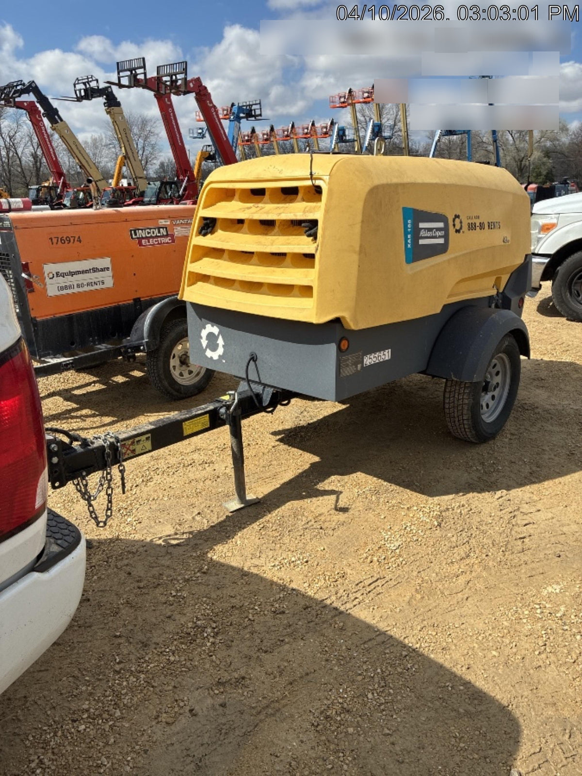 2022 ATLAS COPCO XAS188 CWK