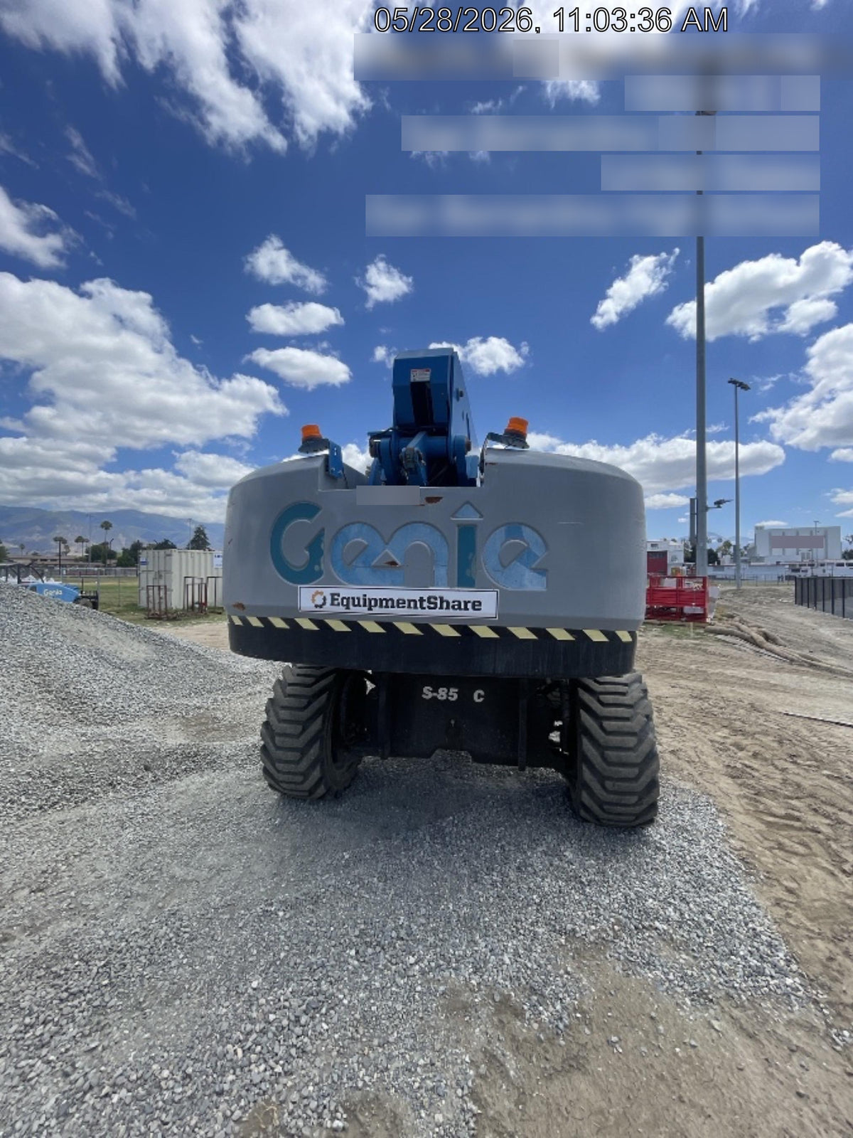 2020 GENIE S-85 XC