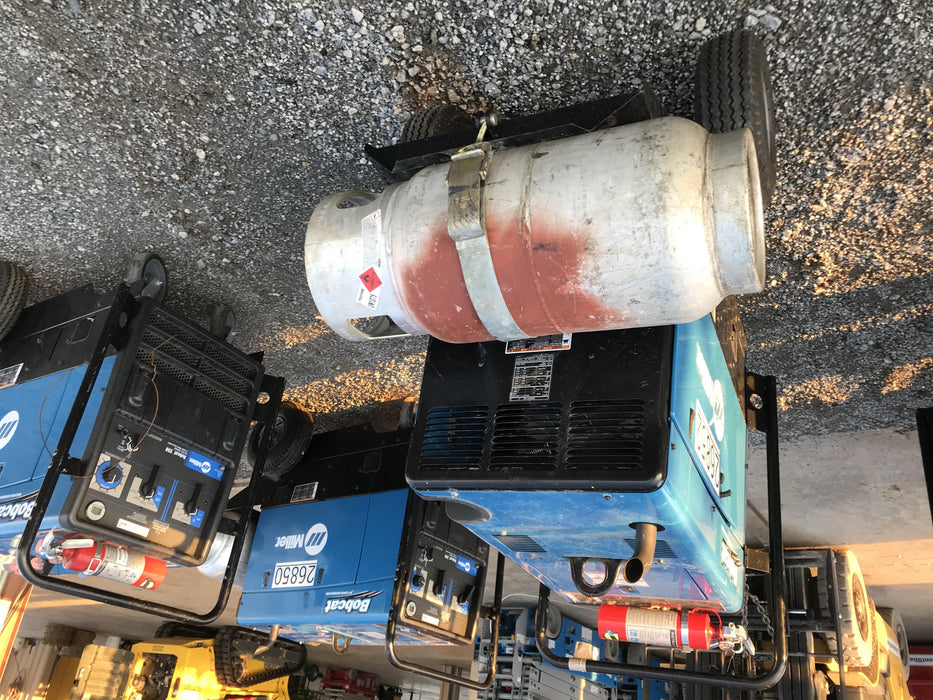 2019 Miller Electric BOBCAT 250 LP/Propane, Running Gear, Tank Bracket, Hose