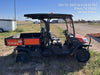 2022 Kubota RTV-X1140W-H Plastic Canopy, Windshield Acrylic Clear, LED Strobe Light, Wire Harness Kit, Back up Alarm