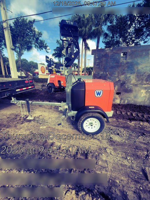 2023 Wanco WLTT-4MM4K Diesel, Deep Sea Controller, Shore Power Plug, Auto Start, (4) 350W LED Floodlights, 4kW Generator, 60 Gal Fuel Tank, 2" Ball, T3