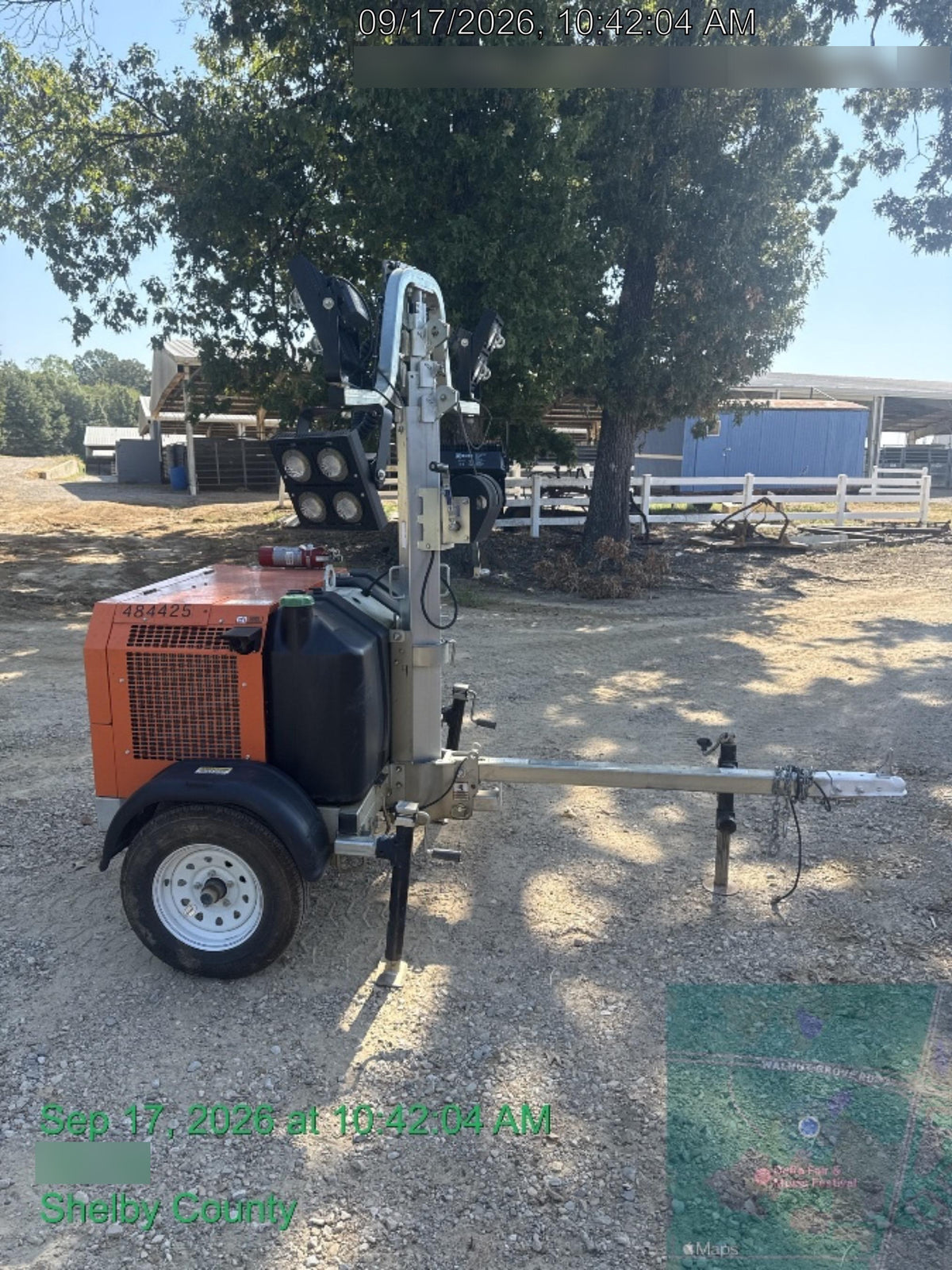 2024 Wanco WLTT-4MM4K Diesel, Mitsubishi L2E, 9.0HP @1800 rpm, Deep Sea Controller, Shore Power Plug, Auto Start, (4) 350W LED Floodlights, 4kW Generator, 60 Gal Fuel Tank, 2" Ball, T3
