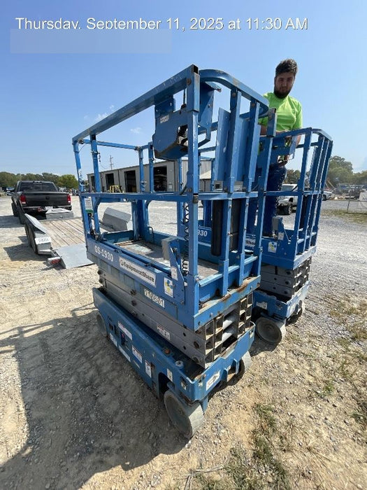 2020 Genie GS-1930 Solid Non Marking Tires, Beacon, Folding rails with half height swing gate