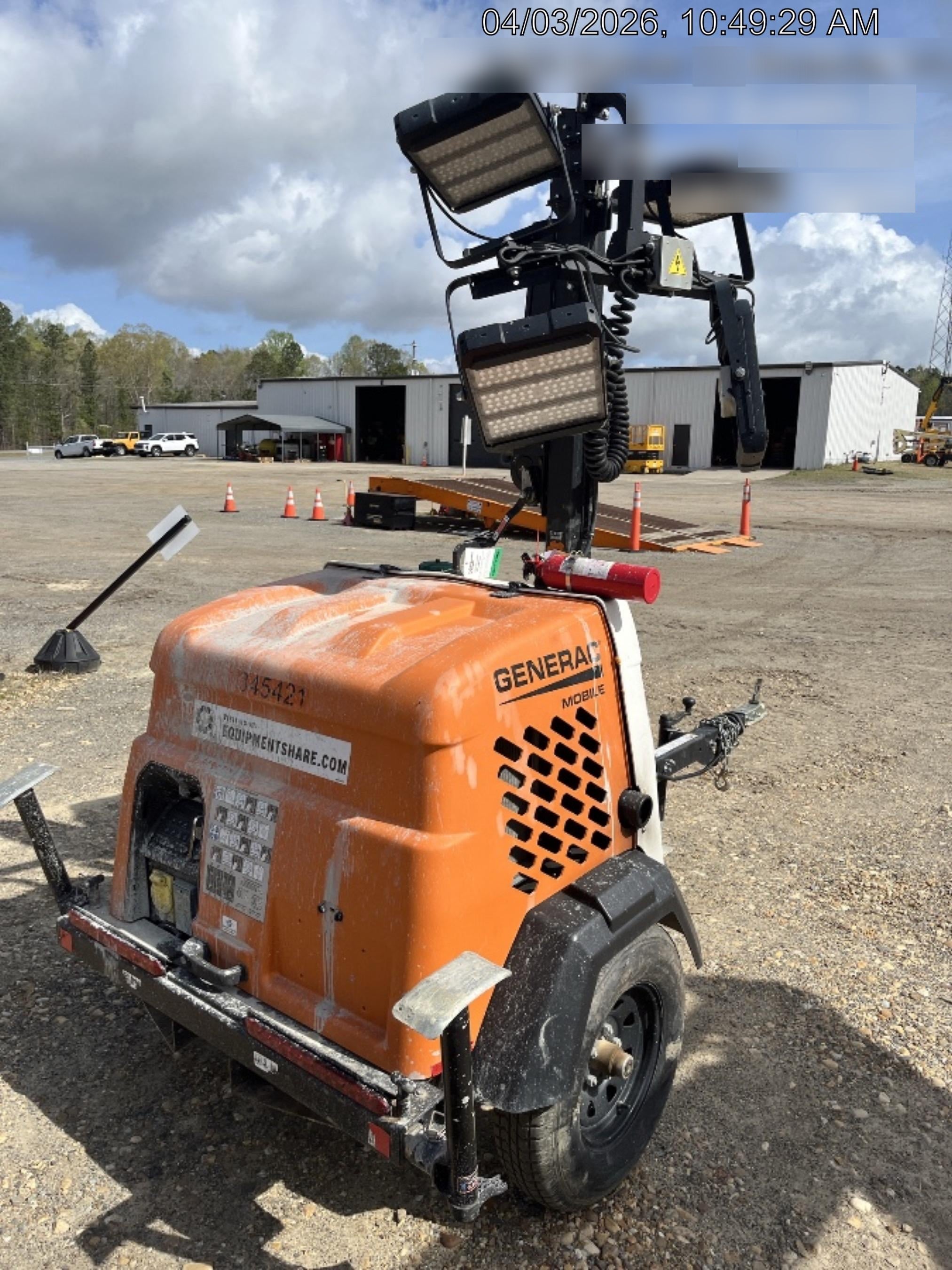 2023 Generac MLT2 Diesel, Flex Switch 120V Input, Powerzone Controller, (4) 320W LED Lights, 4kW Generator, 39.9 Gal Fuel Tank, 2" Ball, T3