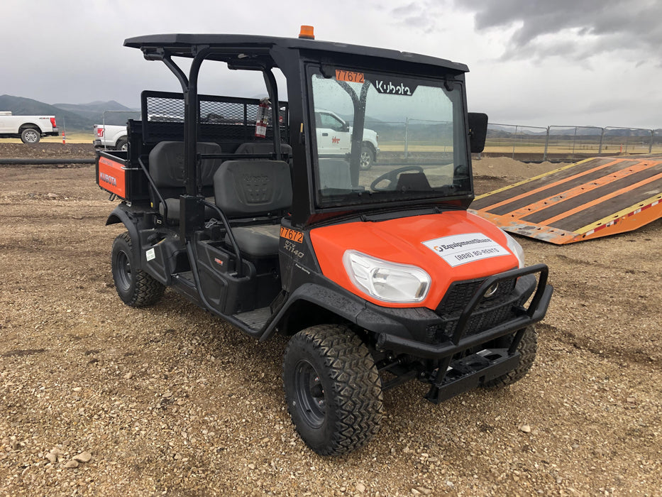 2020 Kubota RTV-X1140W-H 4WD, LED Strobe, Windshield Tempered Glass, Plastic Canopy, Wire Harness Kit, Backup Alarm