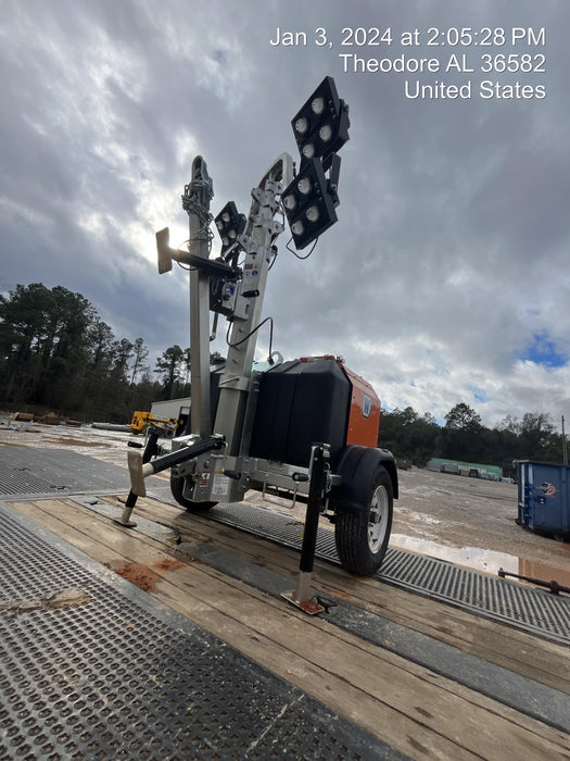 2023 Wanco WLTT-4MM4K Diesel, Deep Sea Controller, Shore Power Plug, Auto Start, (4) 350W LED Floodlights, 4kW Generator, 60 Gal Fuel Tank, 2" Ball, T3