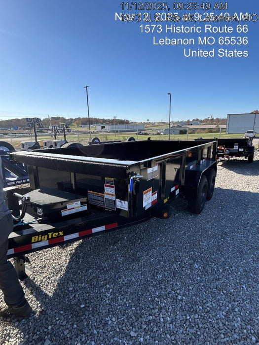 2025 BIG TEX TRAILER 16LP-14BK6SIRPD