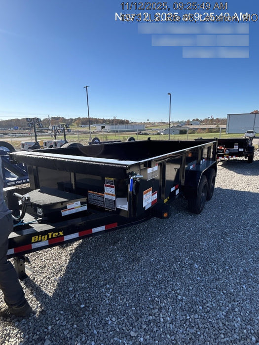 2025 BIG TEX TRAILER 16LP-14BK6SIRPD