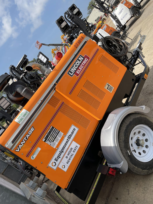 2022 Lincoln Electric Vantage 549X Crosslink Technology, Trailer Mounted, ES Decals, T3