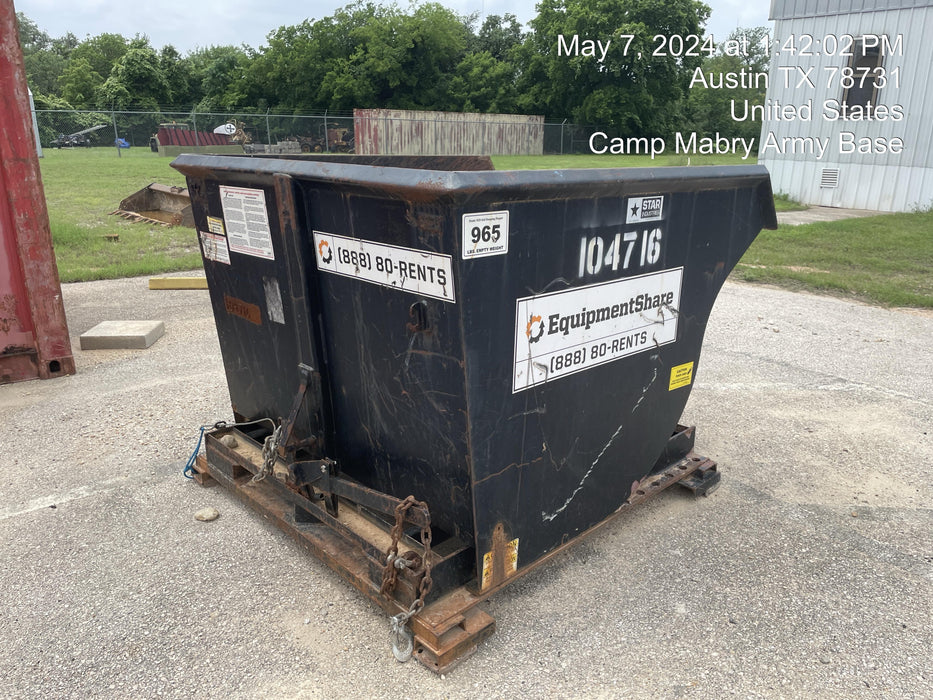 2020 STAR INDUSTRIES M-1820 - Self-Dump Hopper