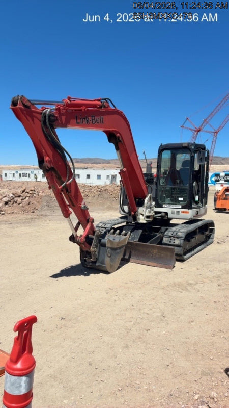 2020 Link-Belt 80X3EX EXC, 7'2" ARM, 17.7" RT, MFH(PJ)