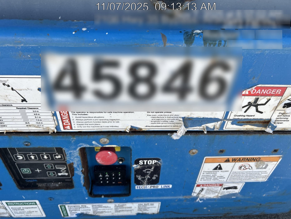 2019 Genie GS-1930 Fixed rails with chain Entry