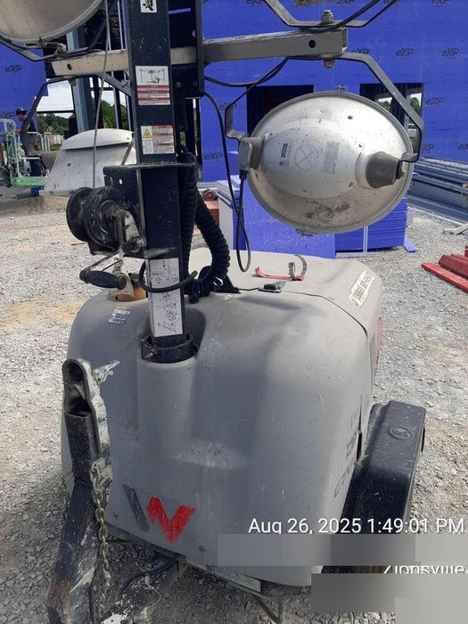 2018 Wacker Neuson LTV6L-MH Wacker Neuson LTV6L Mobile Light Tower w/Fuel Level Sensor Installed