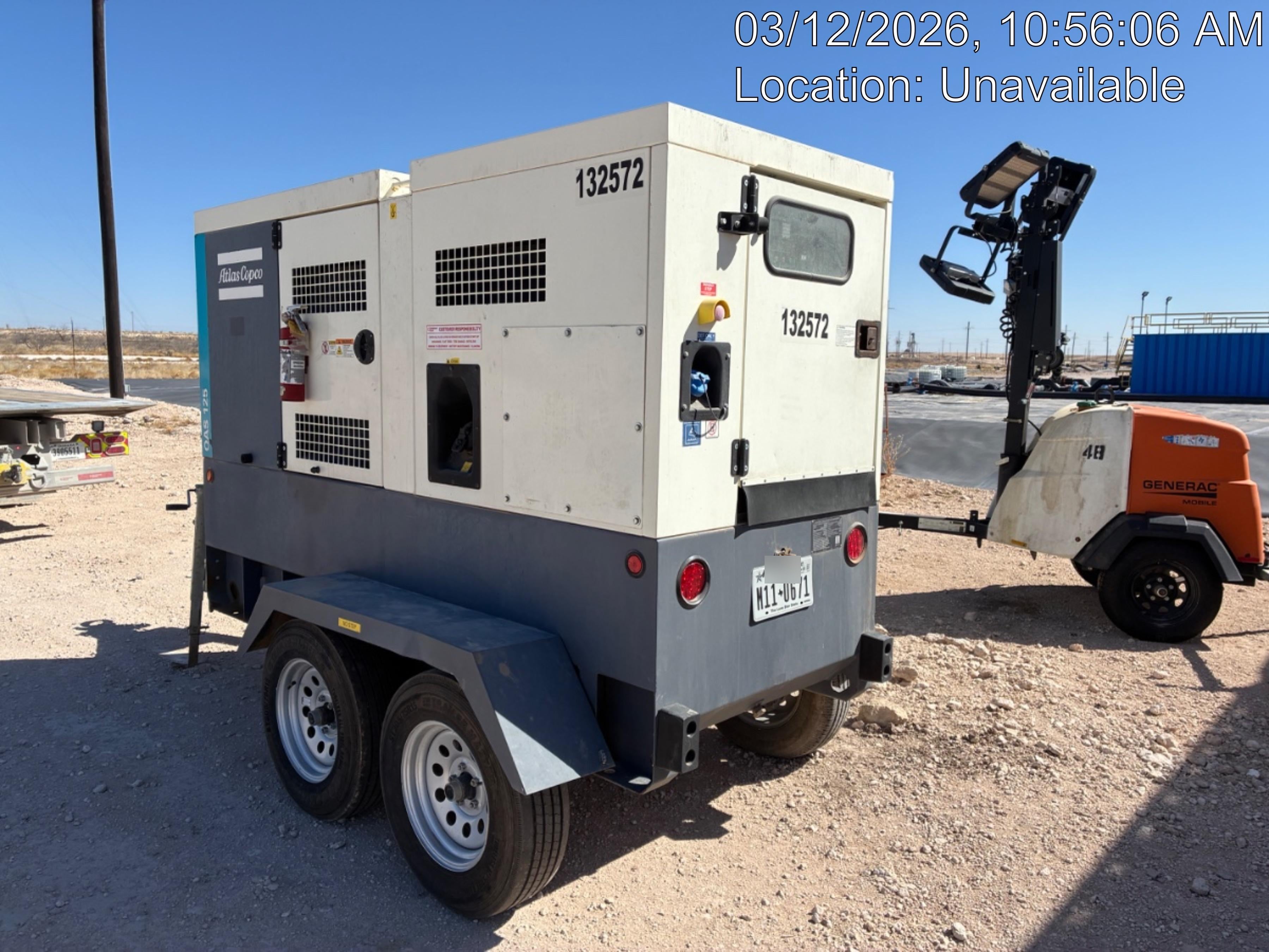 2021 ATLAS COPCO QAS 125